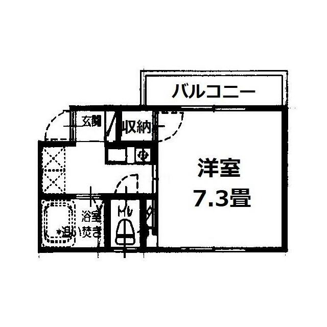 グレースヴィレッジ 202号室 間取り