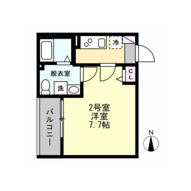 ベイルーム小田原 302号室 間取り