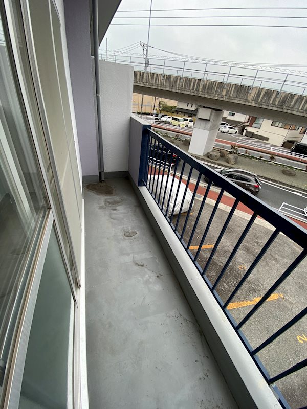 中ノ町荘　西棟 ベランダ