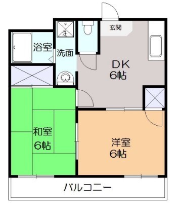 シティハイム高橋 302号室 間取り