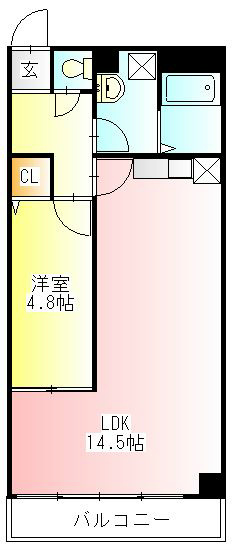 グレース吉川 203号室 間取り