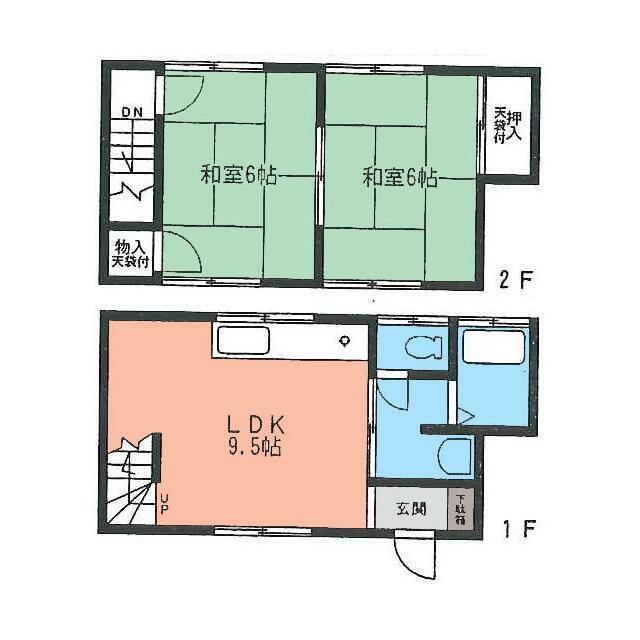 トキワハイツ 間取り図