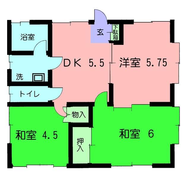 メゾン竹ノ上 101号室 間取り