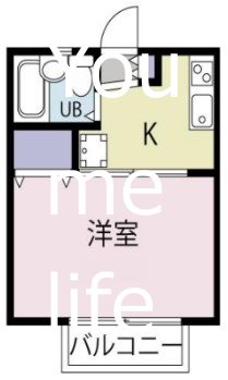 クロノス藤沢六会 105号室 間取り