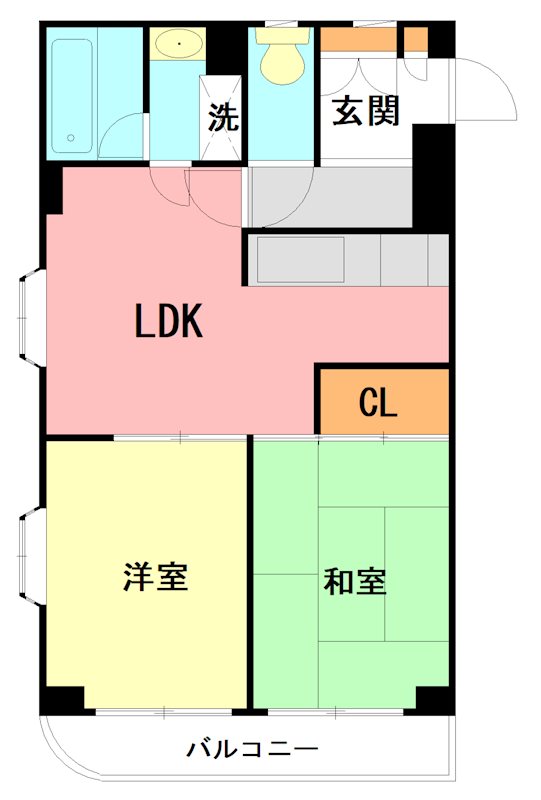 マインズビル 間取り図