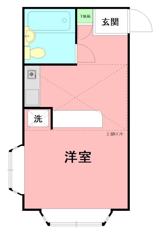 ベルピア鎌倉第Ｉ 208号室 間取り