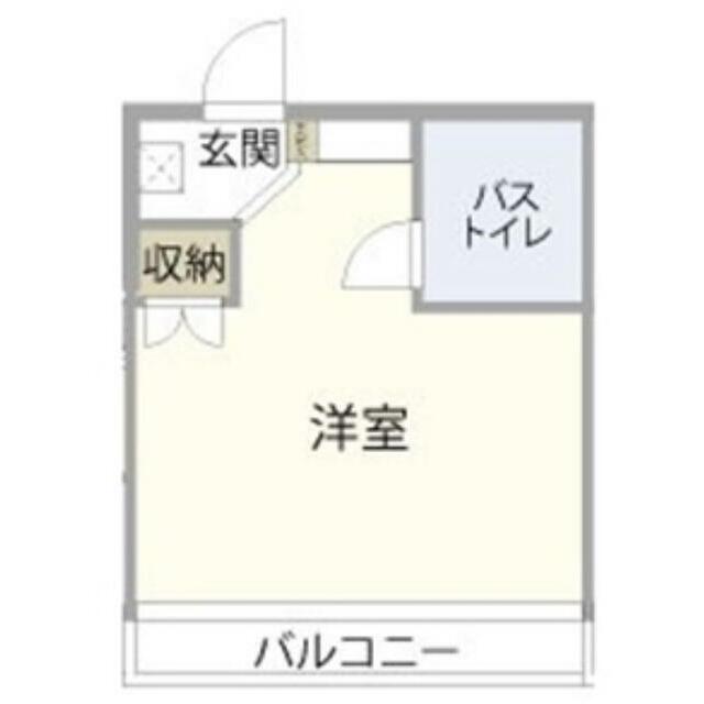 クロノス平塚西 302号室 間取り