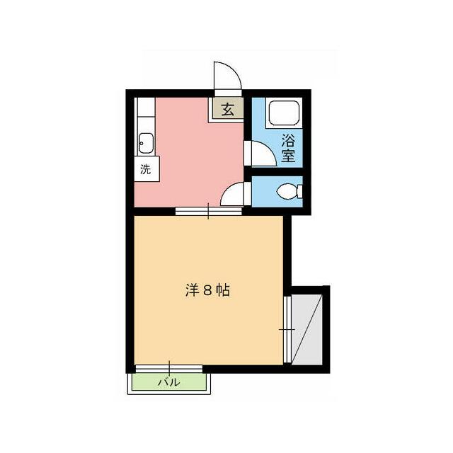 黄金台ハイツ 間取り