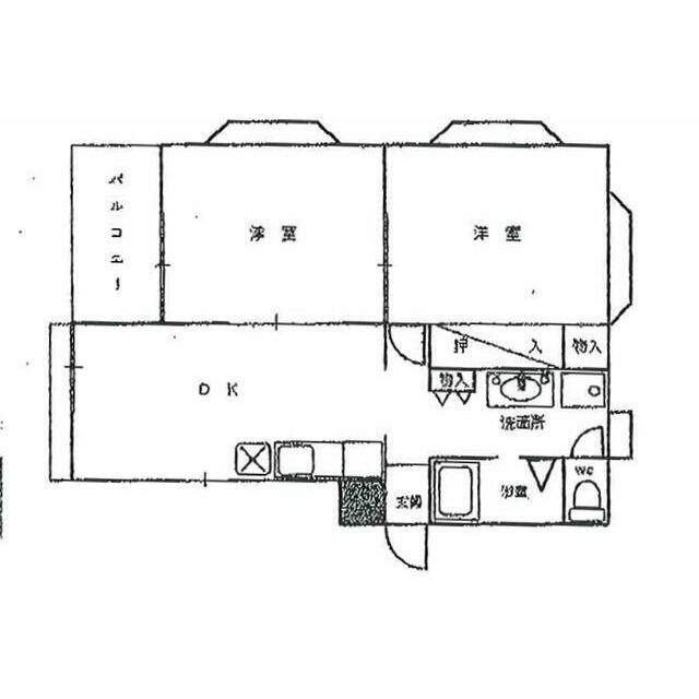 ソフィア戸塚 201号室 間取り