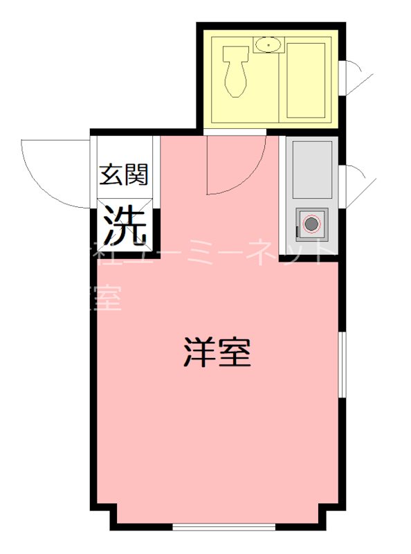 ドルフ鶴巻第13 203号室 間取り