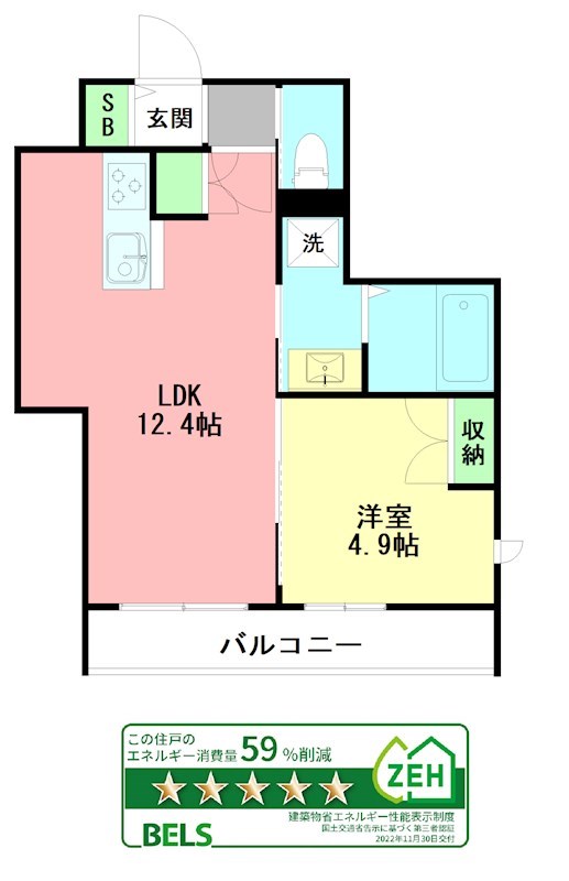 Forest River 202号室 間取り