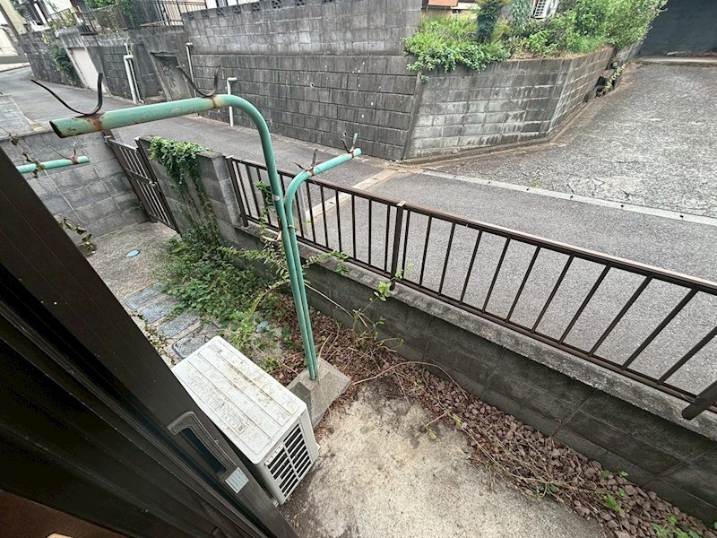 山瀬ハイツ ベランダ