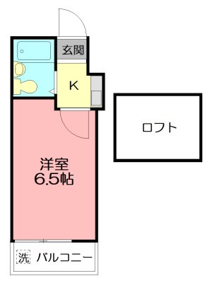 ナビオパラシオ茅ヶ崎 205号室 間取り