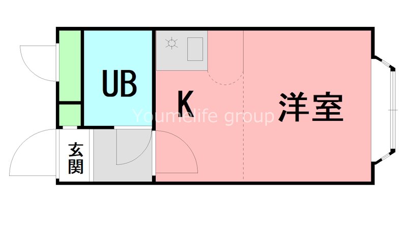 ベルピア・湘南深沢第1 109号室 間取り