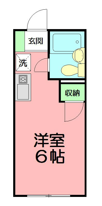 シャ・ノアール 113号室 間取り