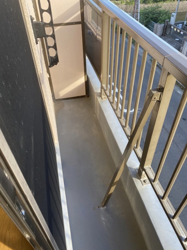 由比ガ浜コーポ ベランダ