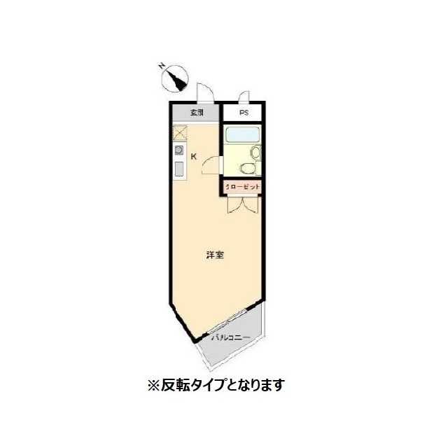 ドムール平塚第Ⅲ 701号室 間取り