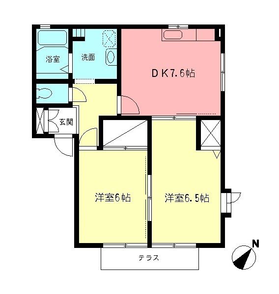 ウィスマ・ブンガ 202号室 間取り