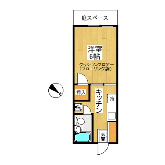 サンハイツ榊原 間取り図