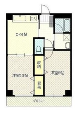 シャローム 302号室 間取り