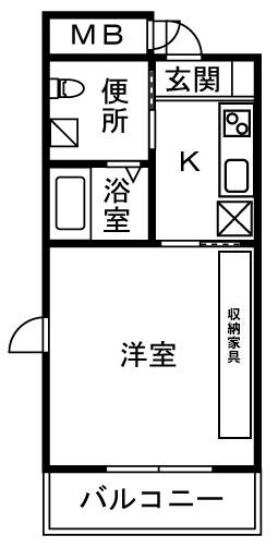 カーサ ラゴーア 302号室 間取り