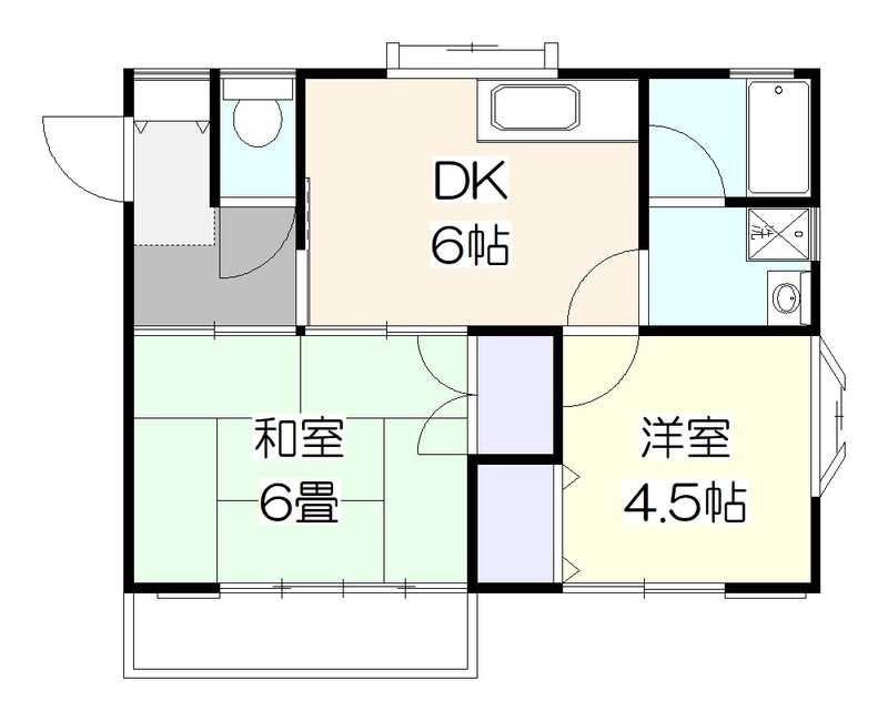 リヴィエールフクイ 間取り