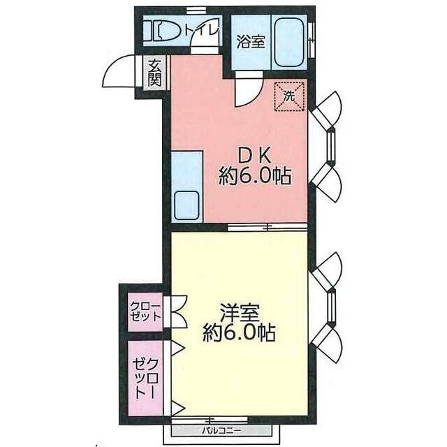 ハイツグリーンシティ 103号室 間取り