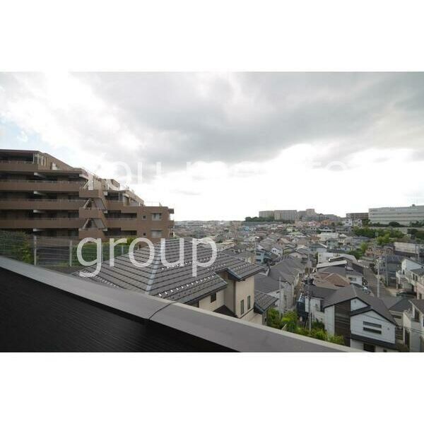 &amp;alpha;(アルファ)　parks　east ベランダ