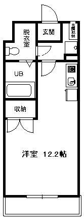 エストゥディオ  203号室 間取り