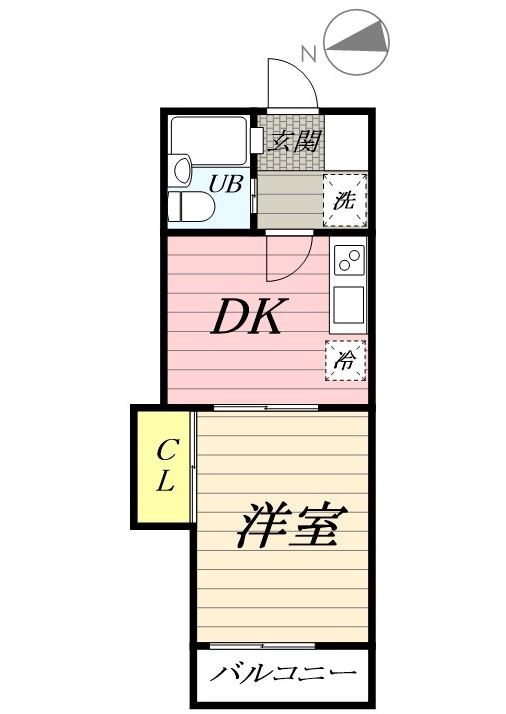 ヴィラトーヨー平塚 204号室 間取り