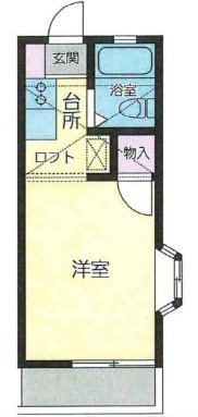 アートハウス桜が丘 205号室 間取り