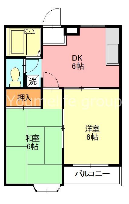 ミツミハイム 204号室 間取り