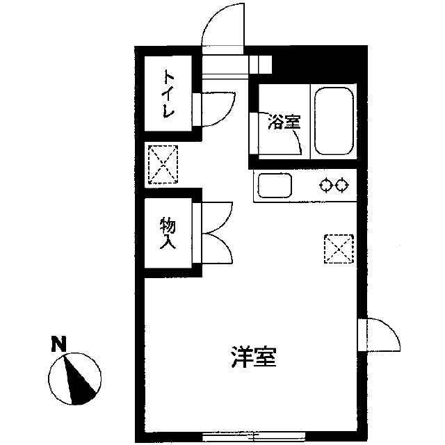 コートヴェルデ 201号室 間取り