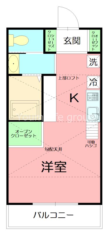 aruka013 204号室 間取り