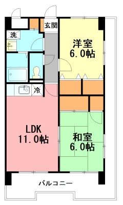 ストンフィールド湘南Ⅰ 503号室 間取り