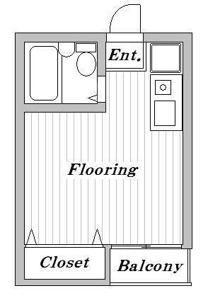 シルバーウェーブコートⅠ 202号室 間取り