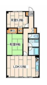 湘南エトワール 202号室 間取り