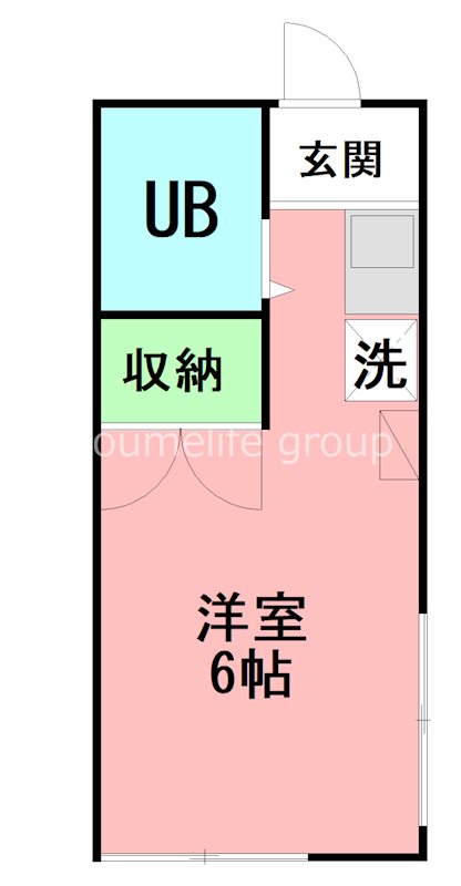 第5ファミリーハイツ 205号室 間取り