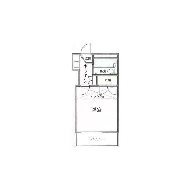 藤沢第三 203号室 間取り