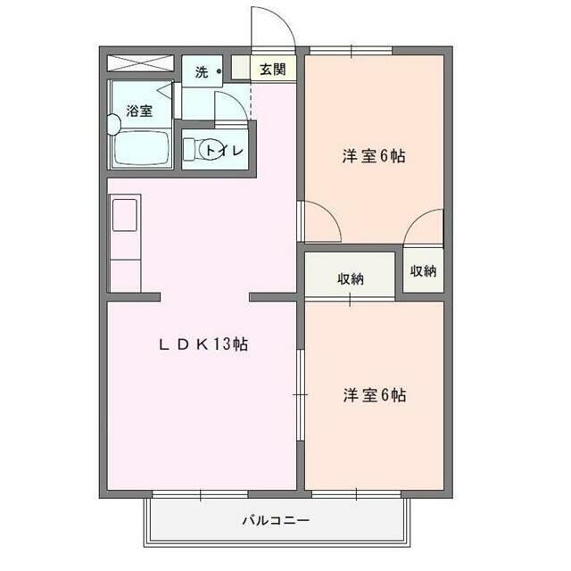 アルカディア湘南 106号室 間取り
