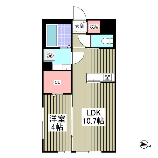 Ｇｒａｎｄ　Ｈｉｌｌｓ西湘 103号室 間取り