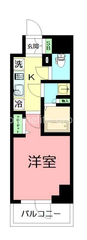 小田急伊勢原駅前マンション 1403号室 間取り