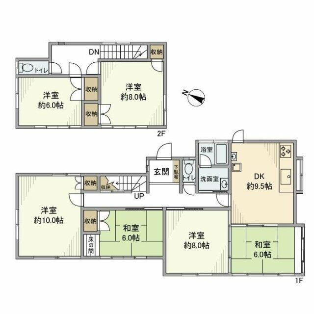 山ノ内戸建 間取り