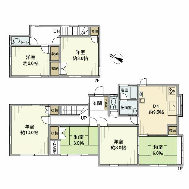 山ノ内戸建 間取り