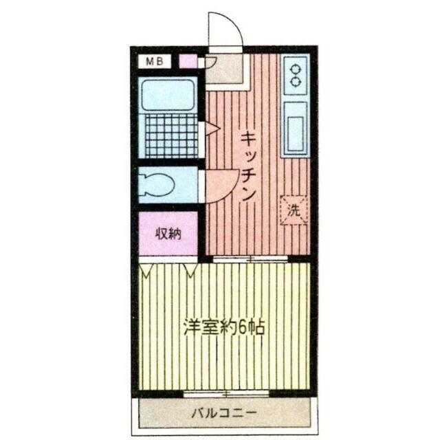 ハイツプロスパ 間取り