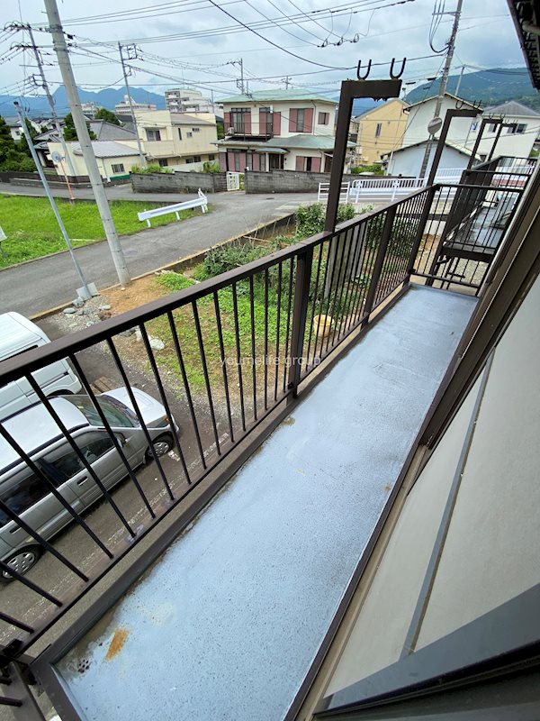 中村ハイツ ベランダ