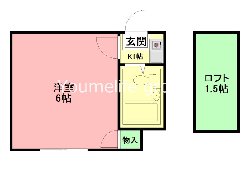 ＣＩＥＬ　Ａ 201号室 間取り