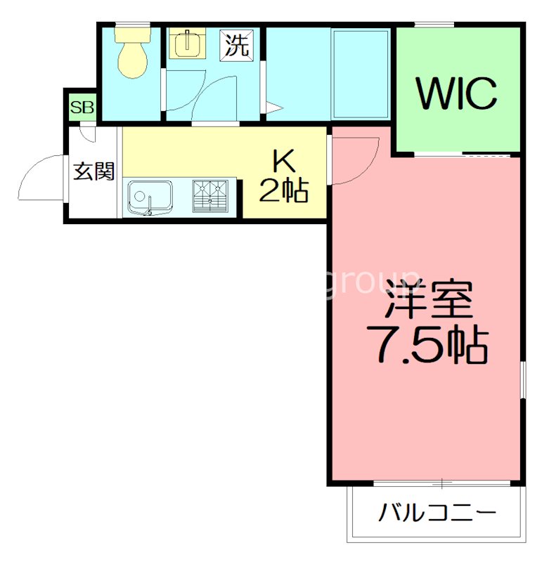 湘南メゾン・K 207号室 間取り