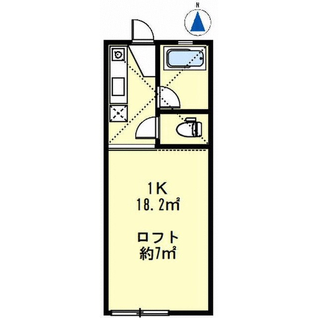 コーポシーダ 202号室 間取り