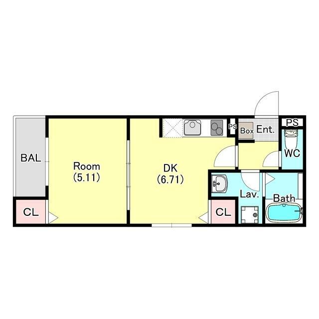 ジーメゾン東成瀬イースト 303号室 間取り